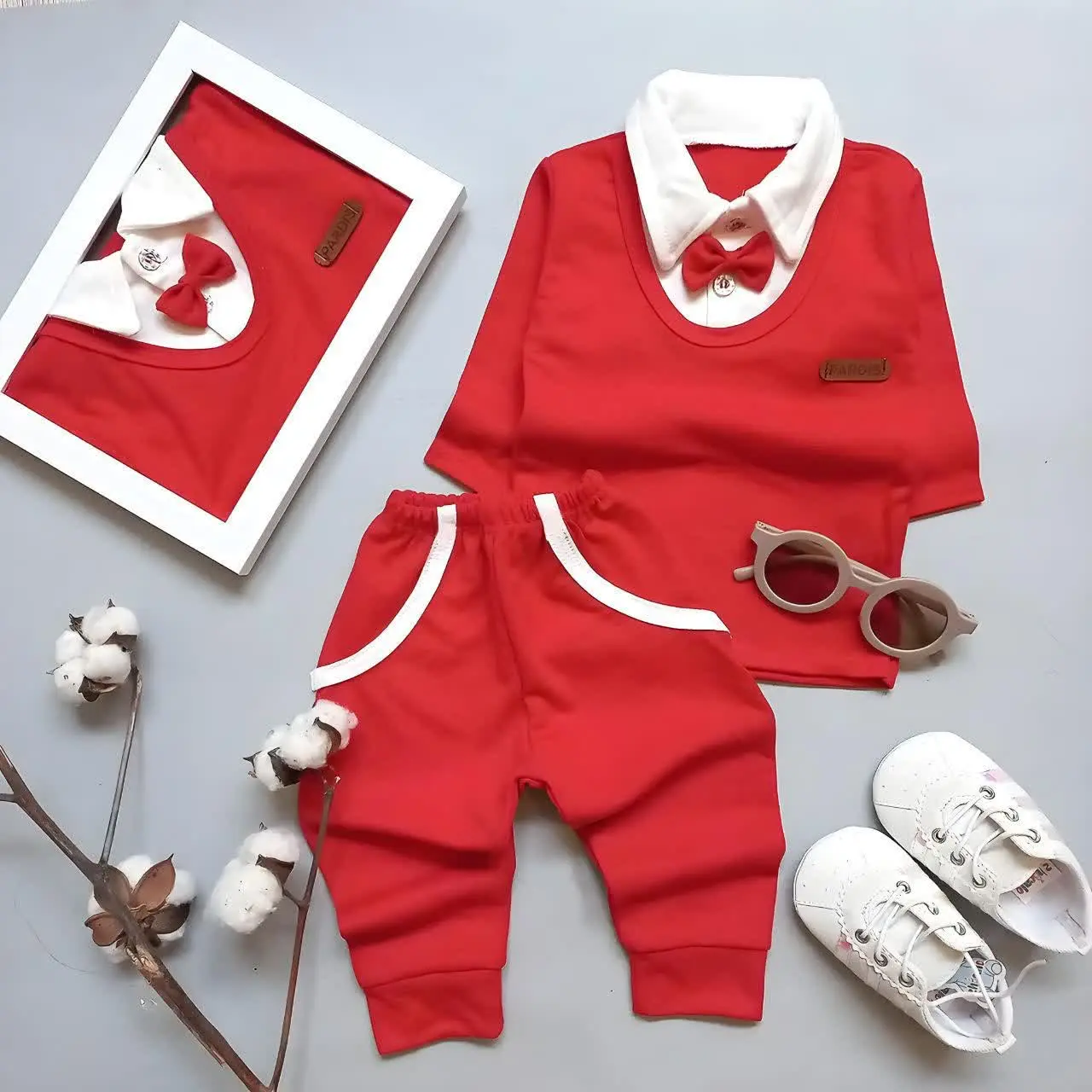 🔹بلوز و شلوار پسرانه مانلی🔸