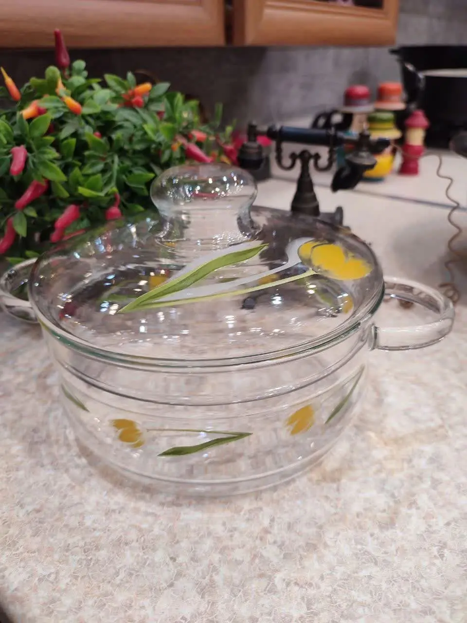 قابلمه پیرکس قدیمی