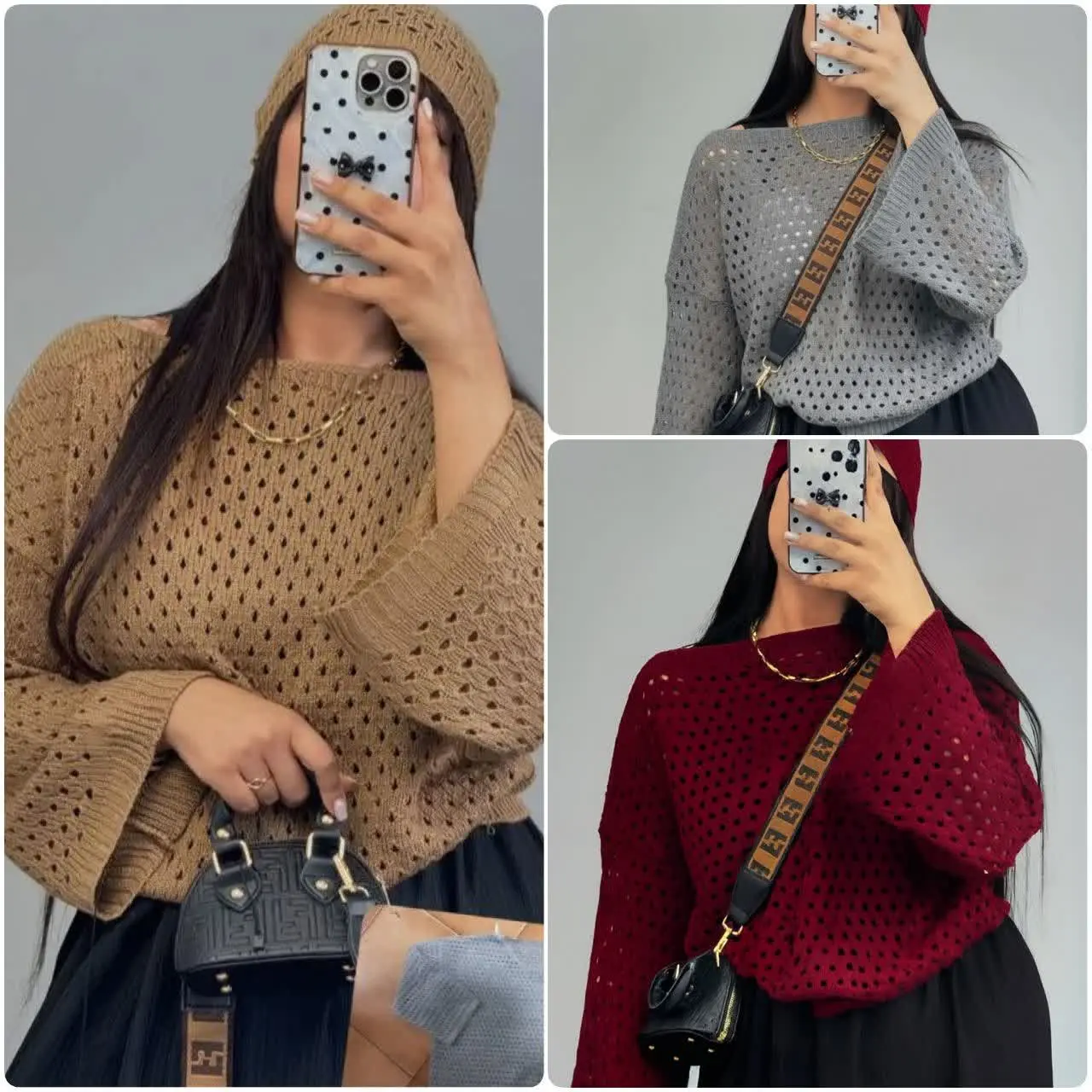 💞زرشکی, سفید, طوسی, کرم, مشکی