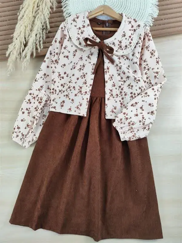 ✅سارافون زیب بلند، و کمربند...