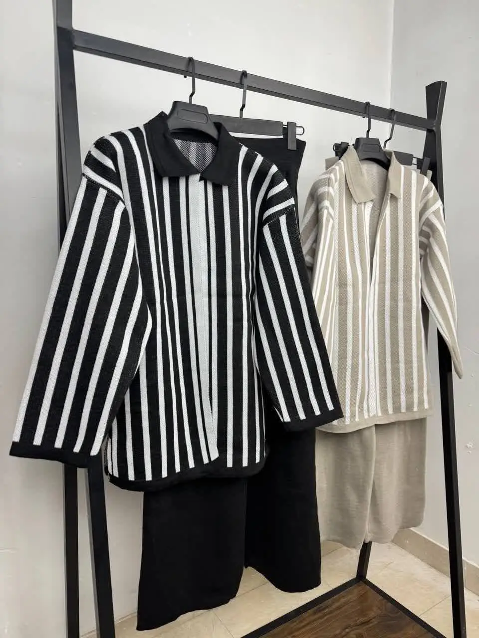 💞نام: ژاکت و شلوار بافت