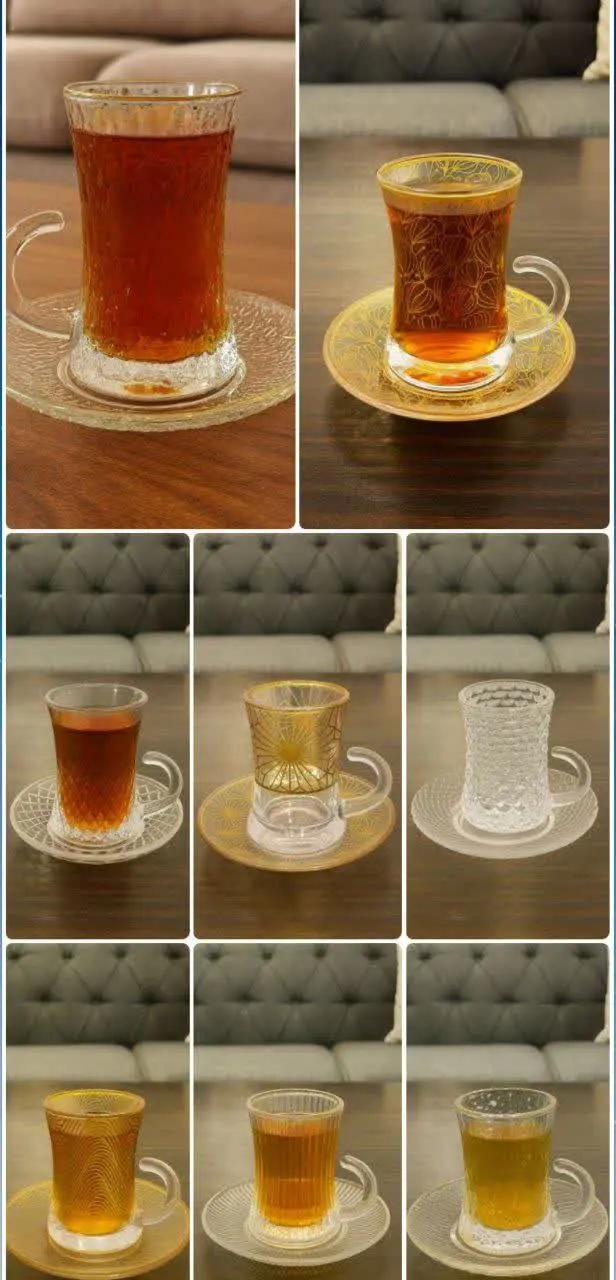 این ست شامل ۶ عدد استکان و...