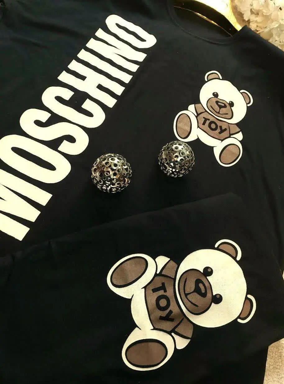 ❤️نام: تیشرت لانگ MOSCHINO TOY
