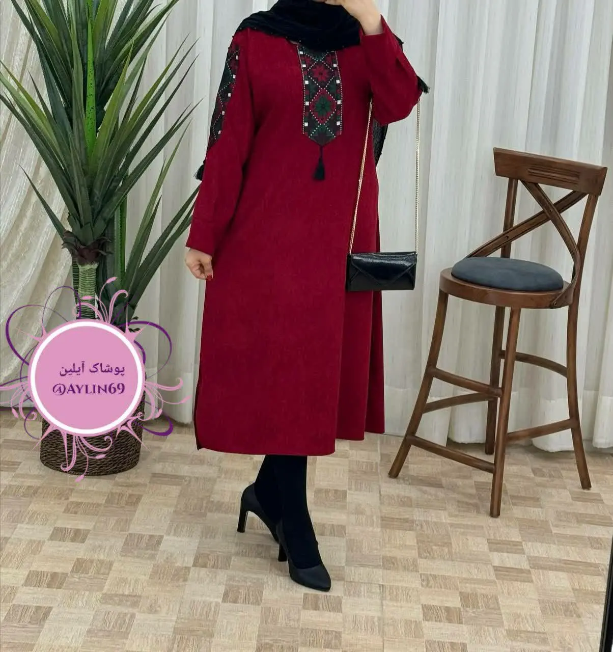 🍁نام: پیراهن یلدایی انار 
