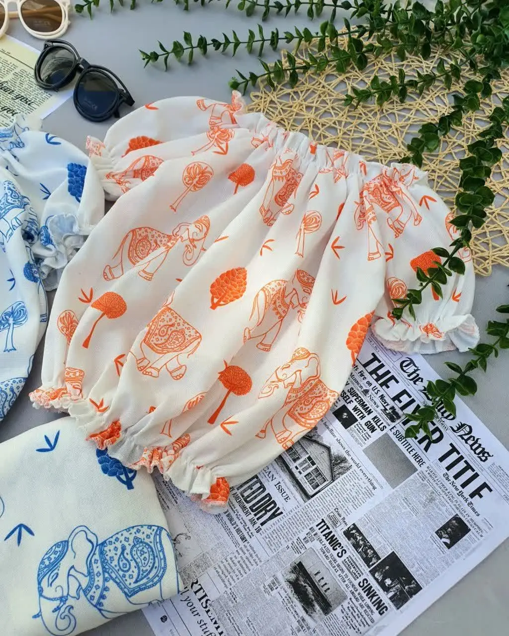 بلوز رو دو مدل میشه پوشید👇
