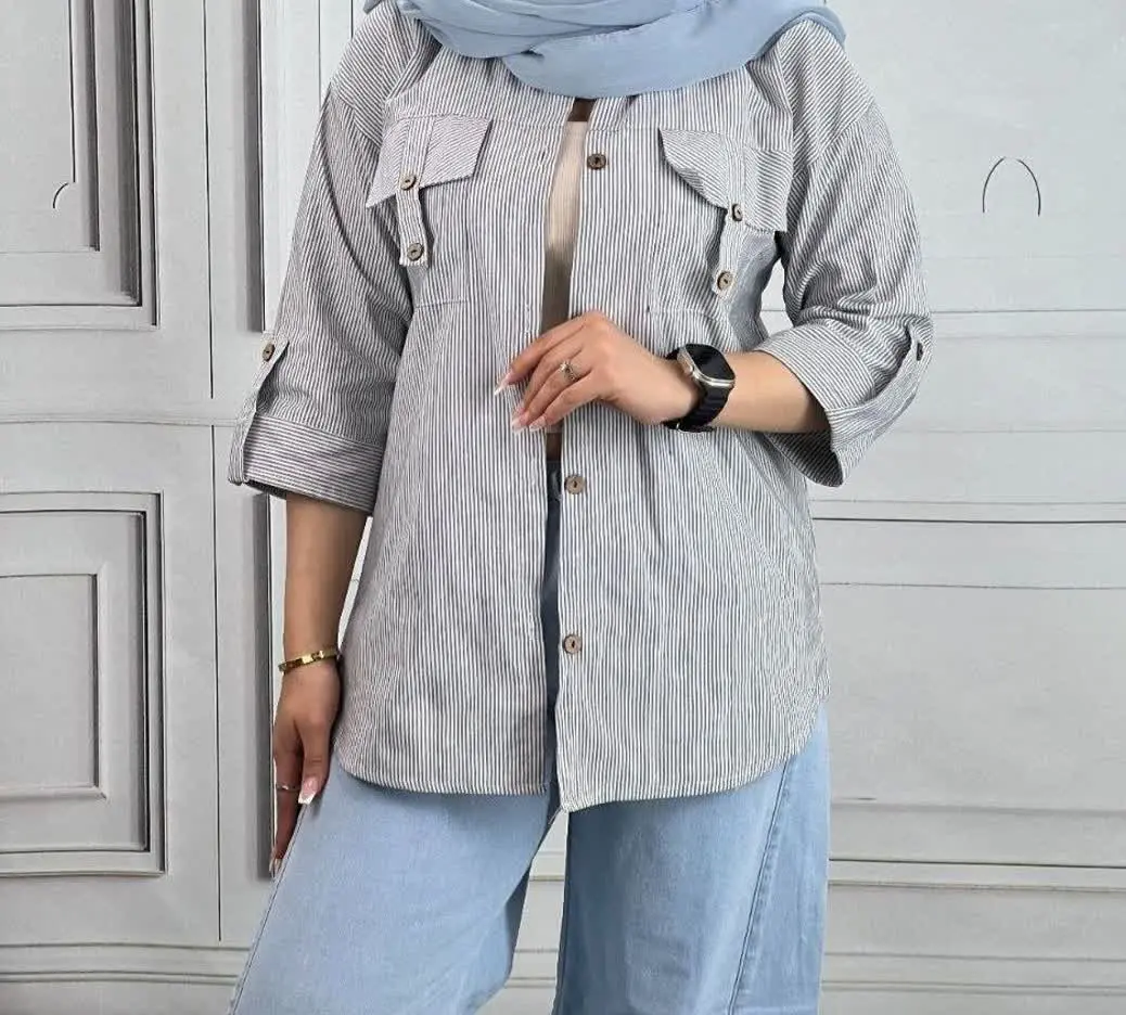 نام: #شومیز #مانتو یی راه راه ۱۲۹۴
