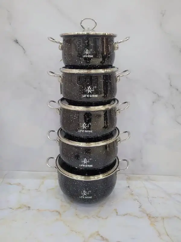 سرویس قابلمه لعابی ضخیم و ع...