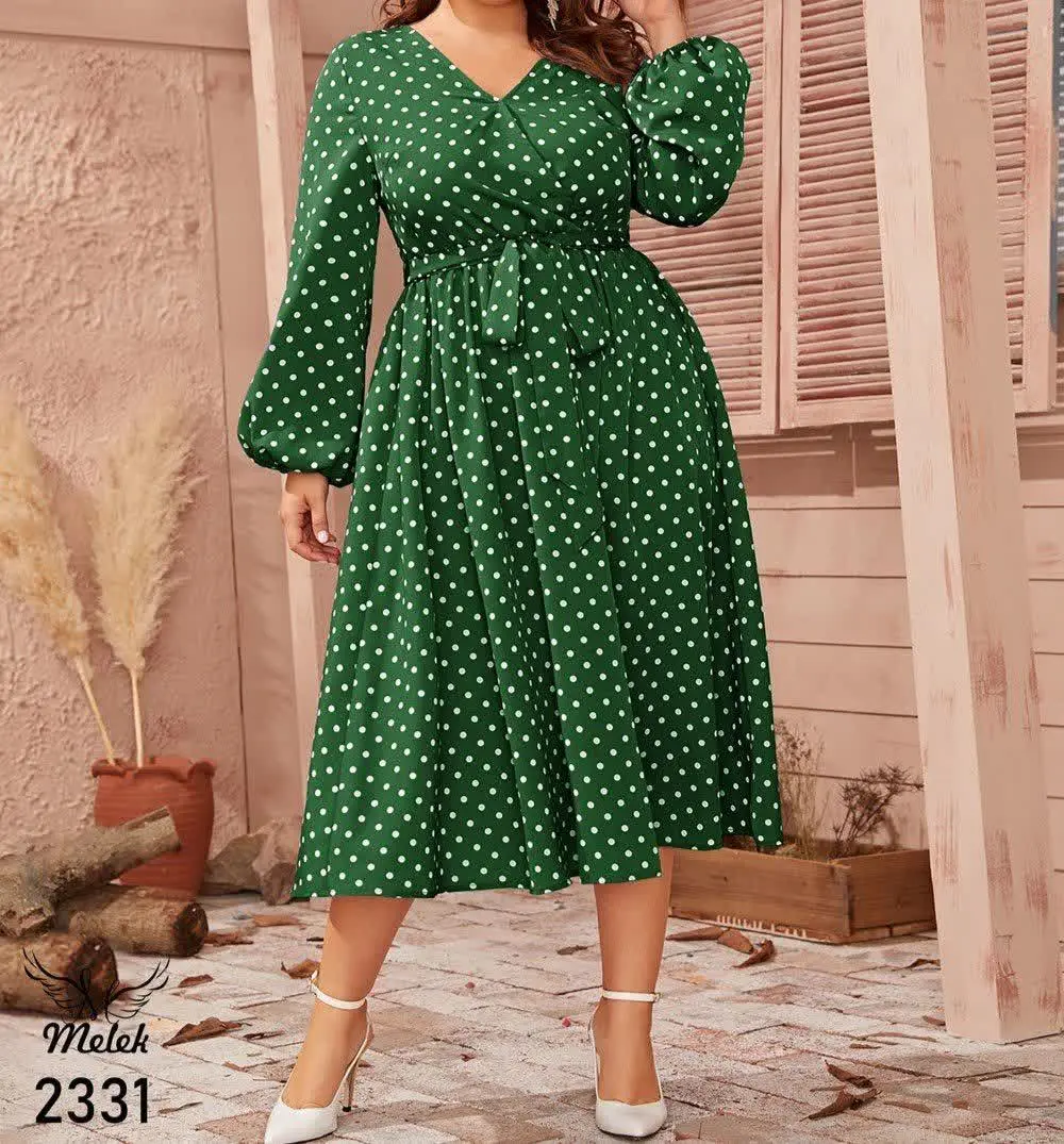 🔸 پیراهن مجلسی یقه ضربدری آ...