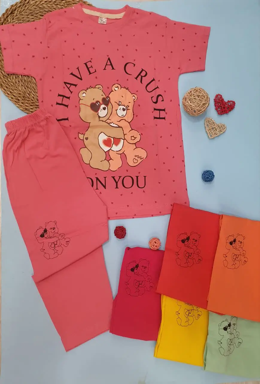 👕تیشرت شلوار دو خرس
