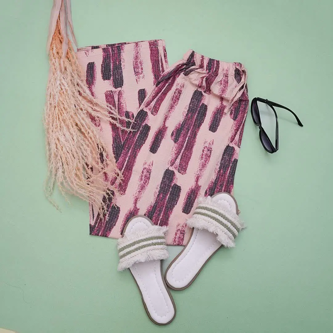 شلوار بگی طرحدار زنانه ✨