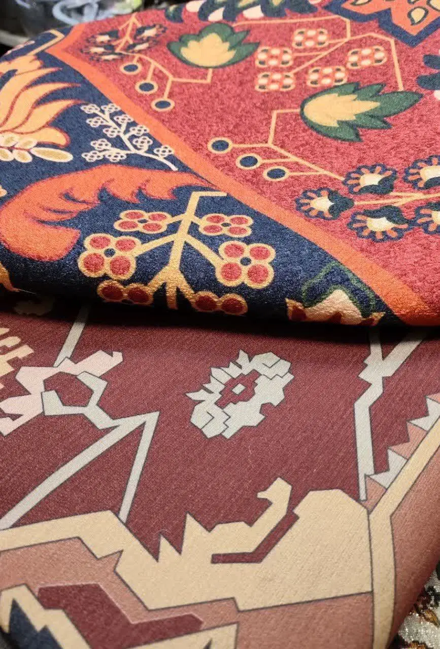 ✅روفرشی طرح مخمل 
