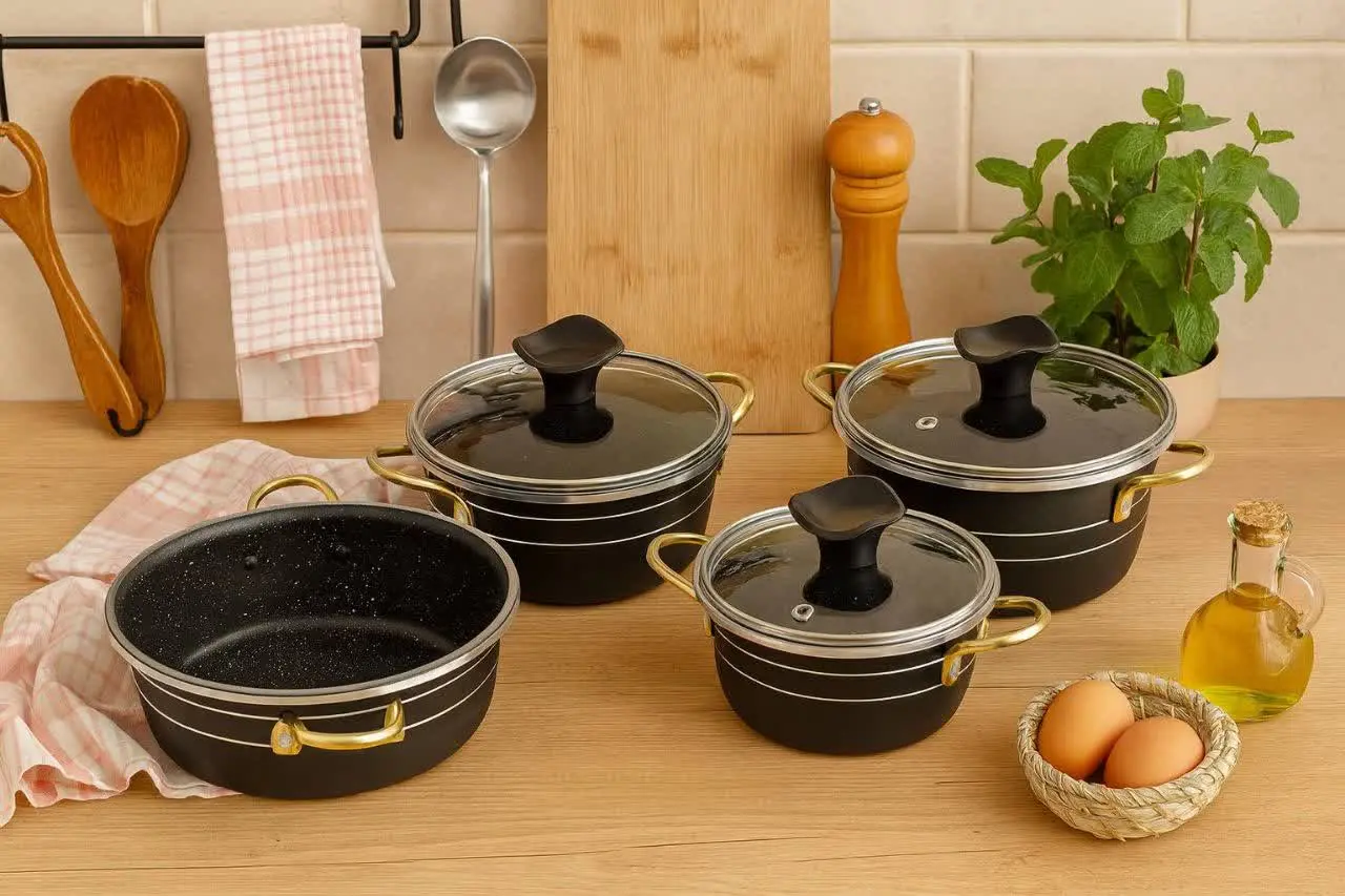 💥سرویس قابلمه دانشجویی۷پارچه 💥