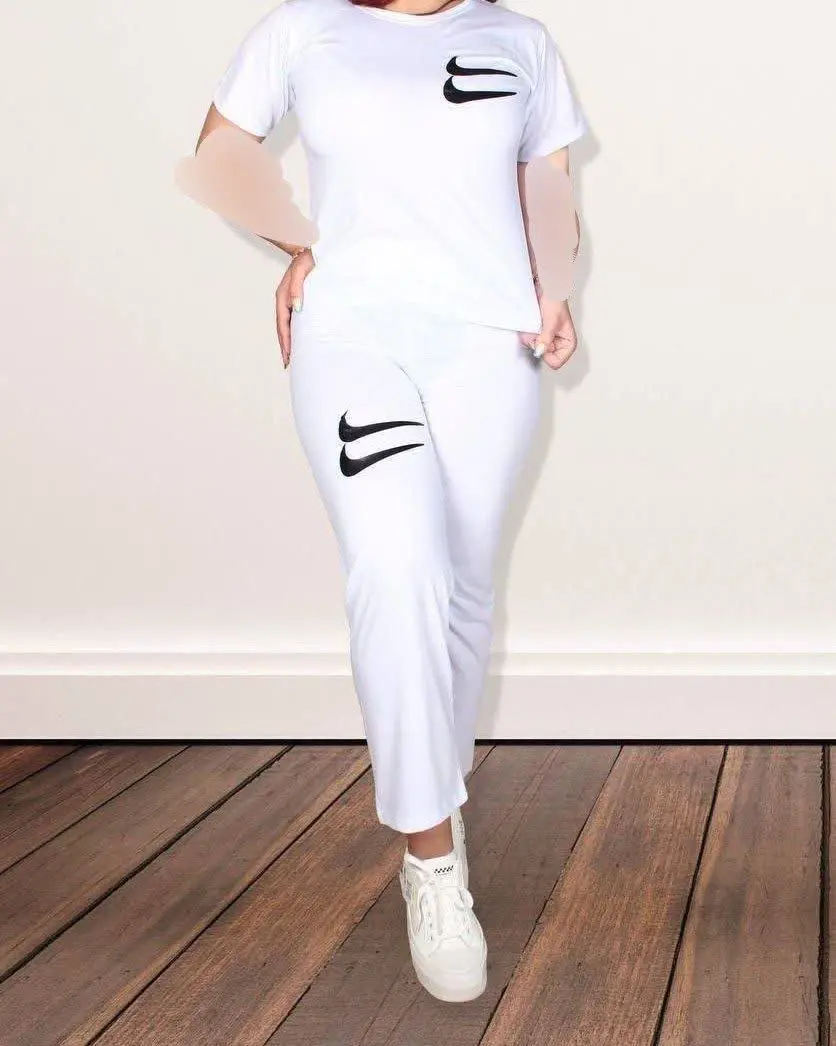 ست کراپ و شلوار اسپرت نایک
