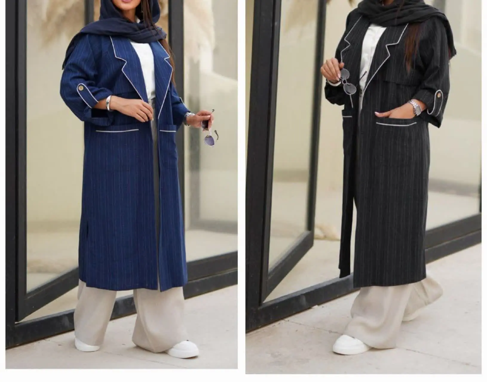 مانتو یقه انگلیسی هستی🍃