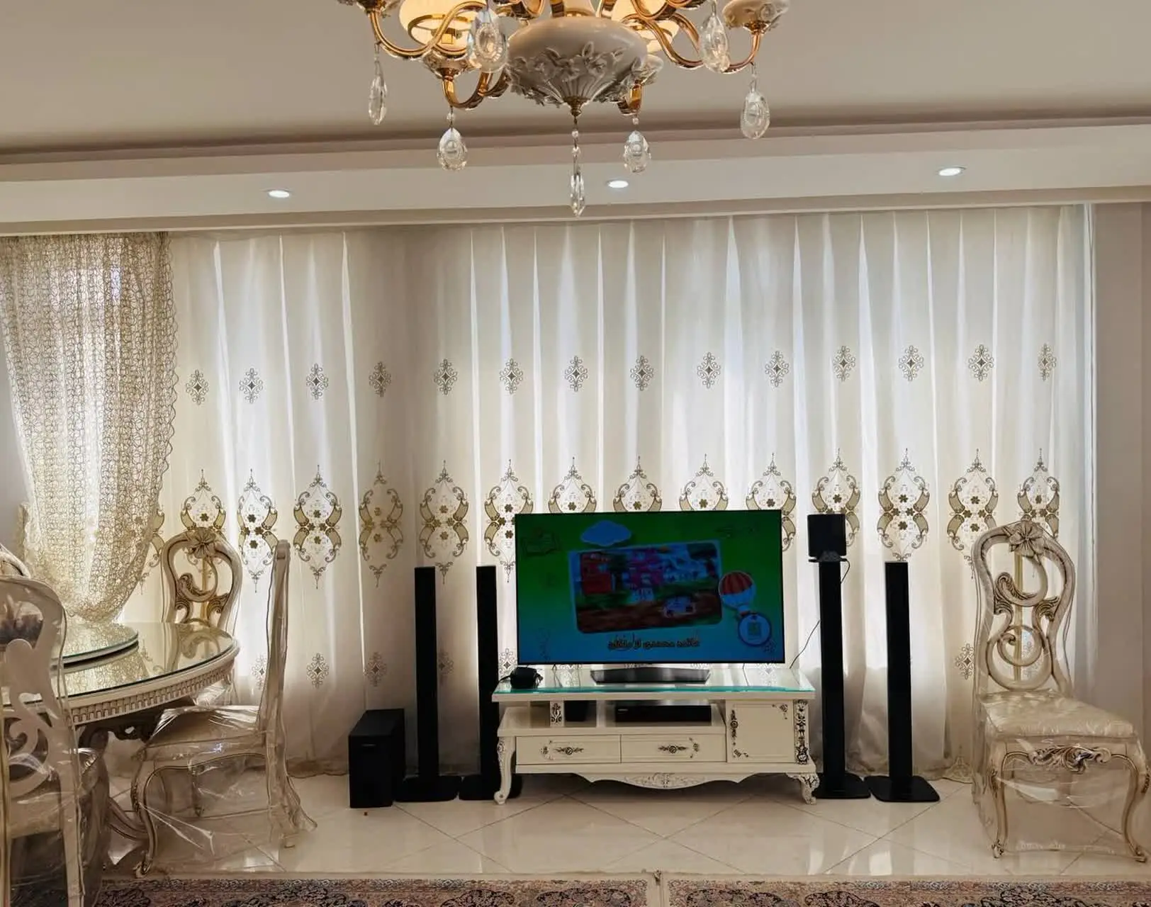 پرده حریر ترک شیک 😍