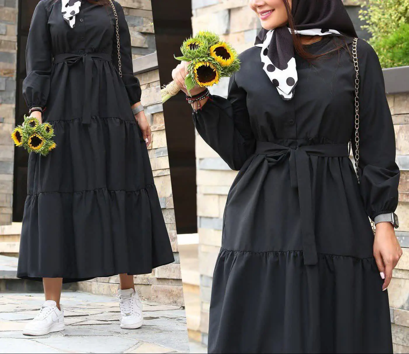 💞 پیراهن ساده و شیک مدل لیلی💞
