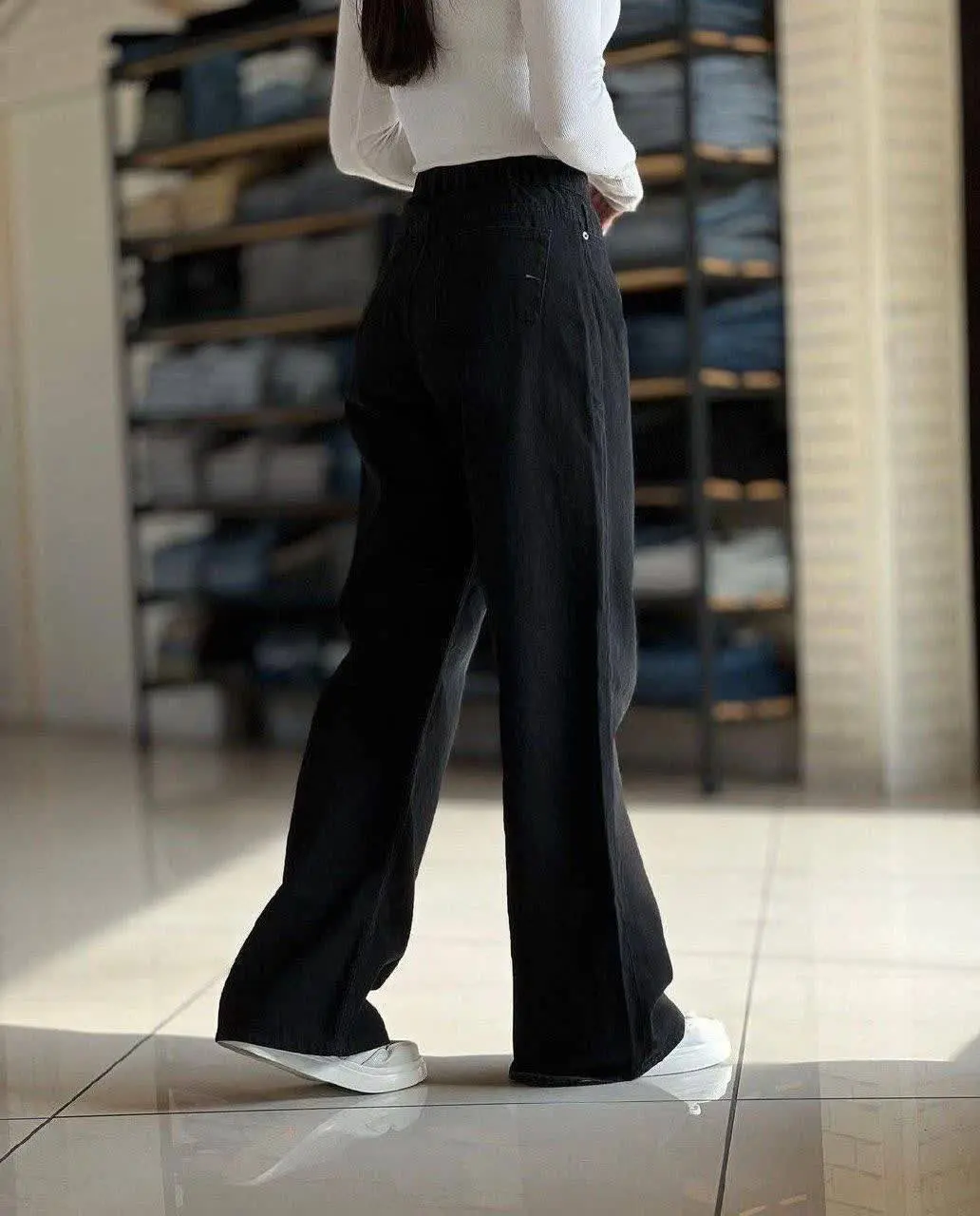 شلوار بگ جین