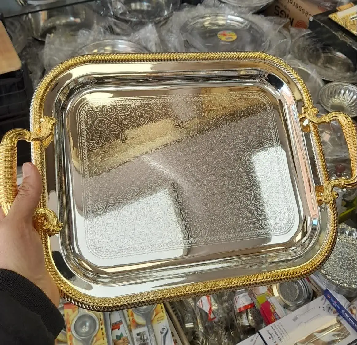 سینی چای جفتی