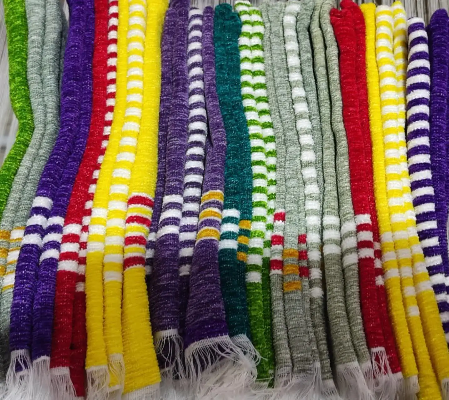 حوله های دستبافت