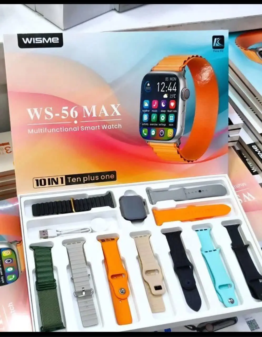 ساعت ۱۰ بندی هوشمند صفحه امولد 
