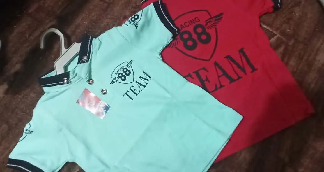 🏷️ تیشرت یقه دار پنبه ❤️