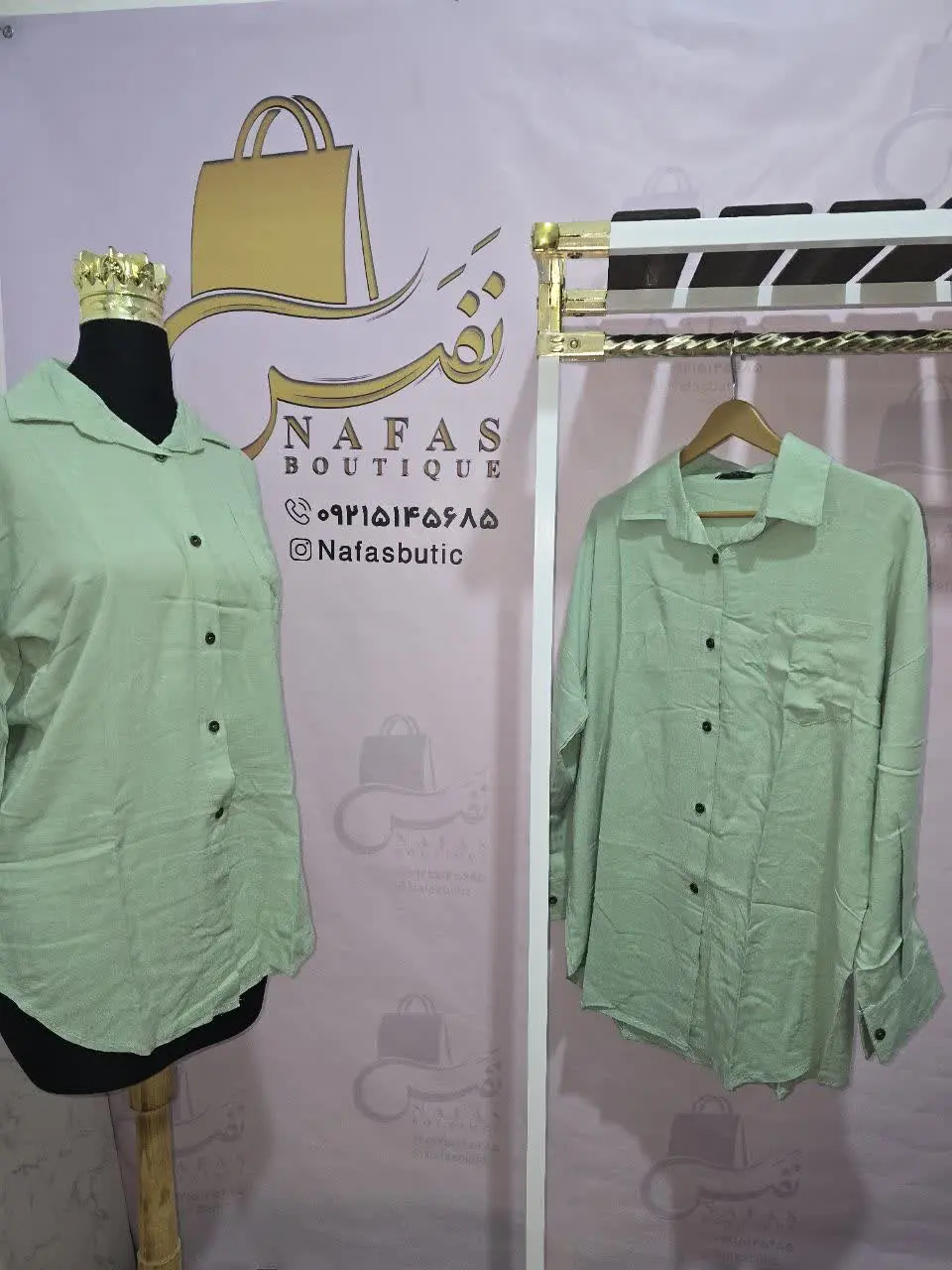 🛍 نام محصول: شومیز مانتویی تک جیب 
