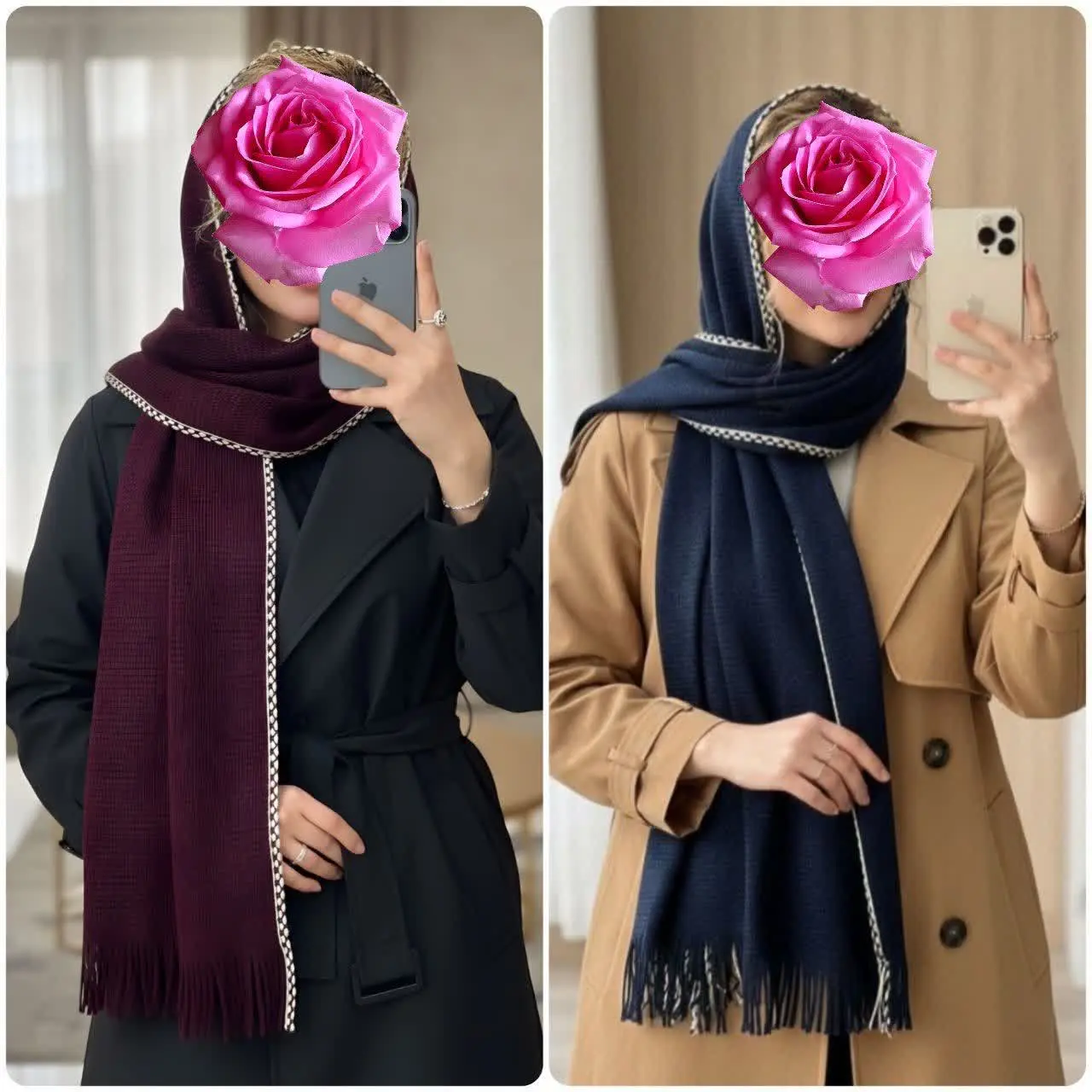 🍁 نام: شال بافت دورو