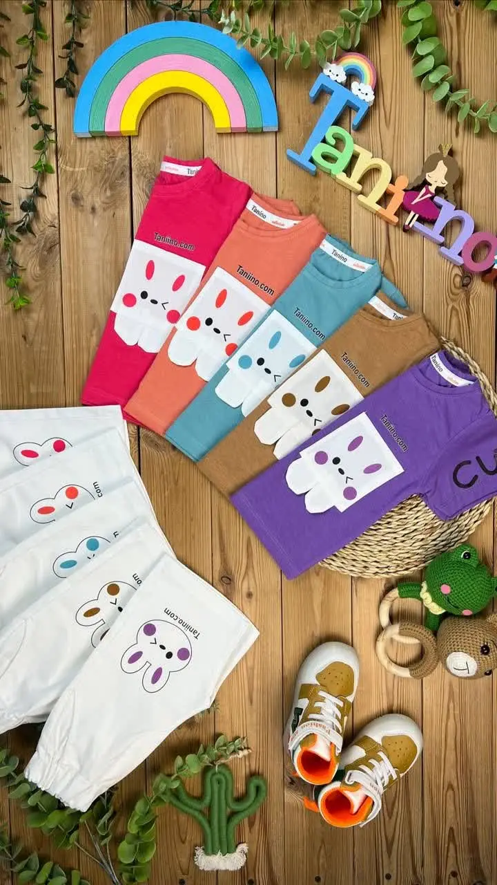 تیشرت و شلوارک خرگوشی😍😍