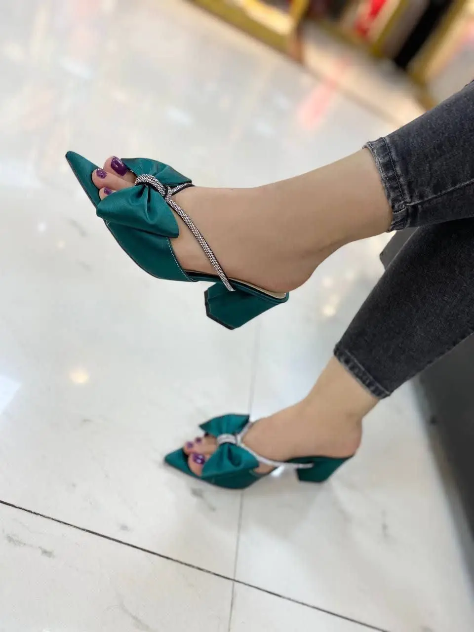 💞صندل مجلسی پاشنه ۵ سانت پرفروش 💞
