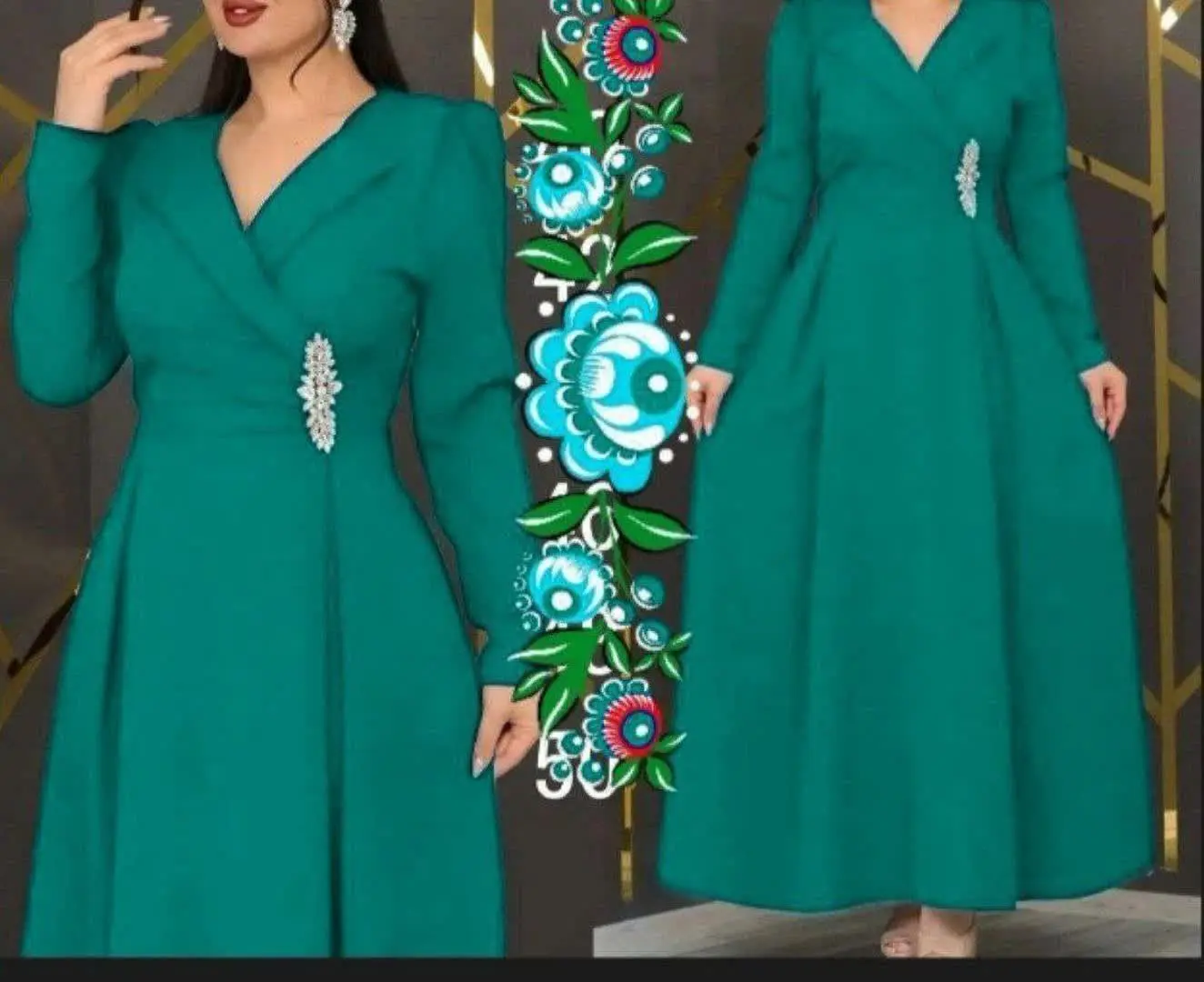 نیل👚نام: پیراهن مجلسی نارسیس💥💫
