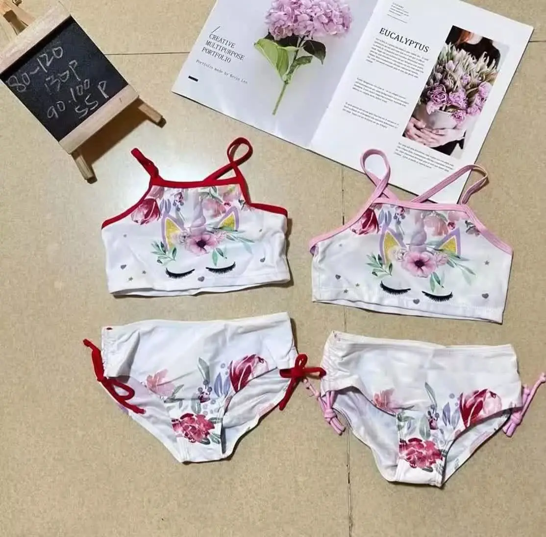 مایو شنا طرح تک شاخ 
