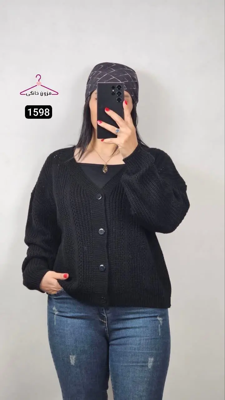 ژاکت سایزبزرگ پاییزه 💣💣