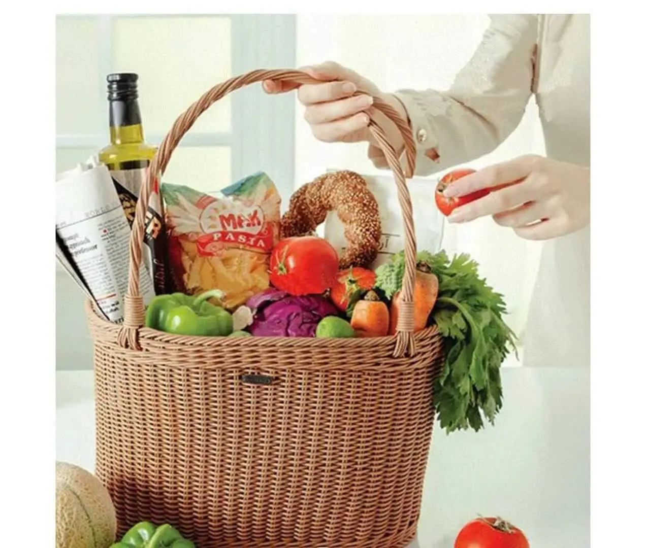 #سبد_پیک_نیک بافت تاپکو
