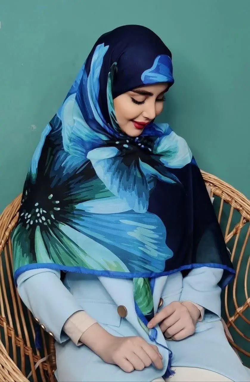 روسری نخی چهار فصل
