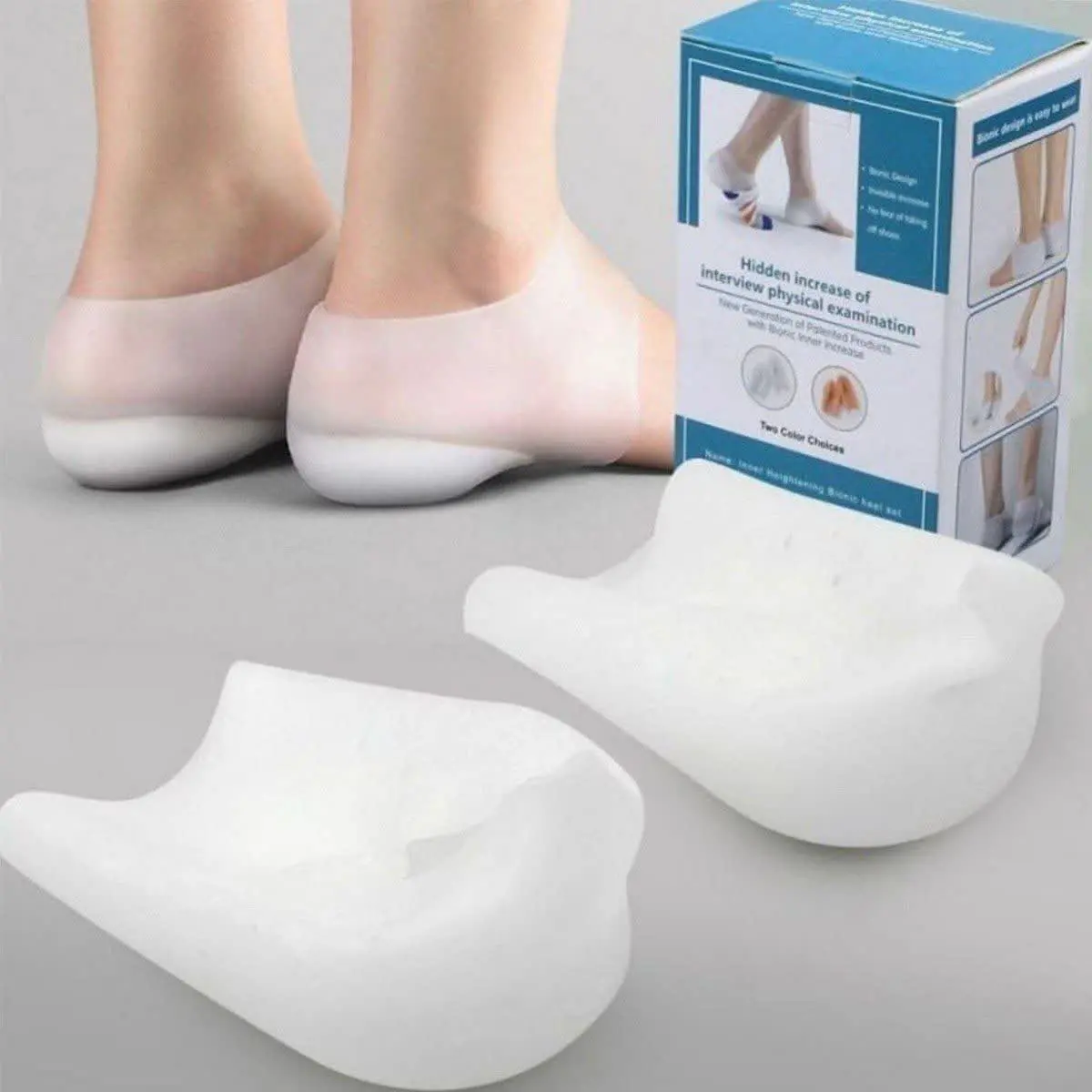 🏆جوراب سیلیکونی افزایش قد
