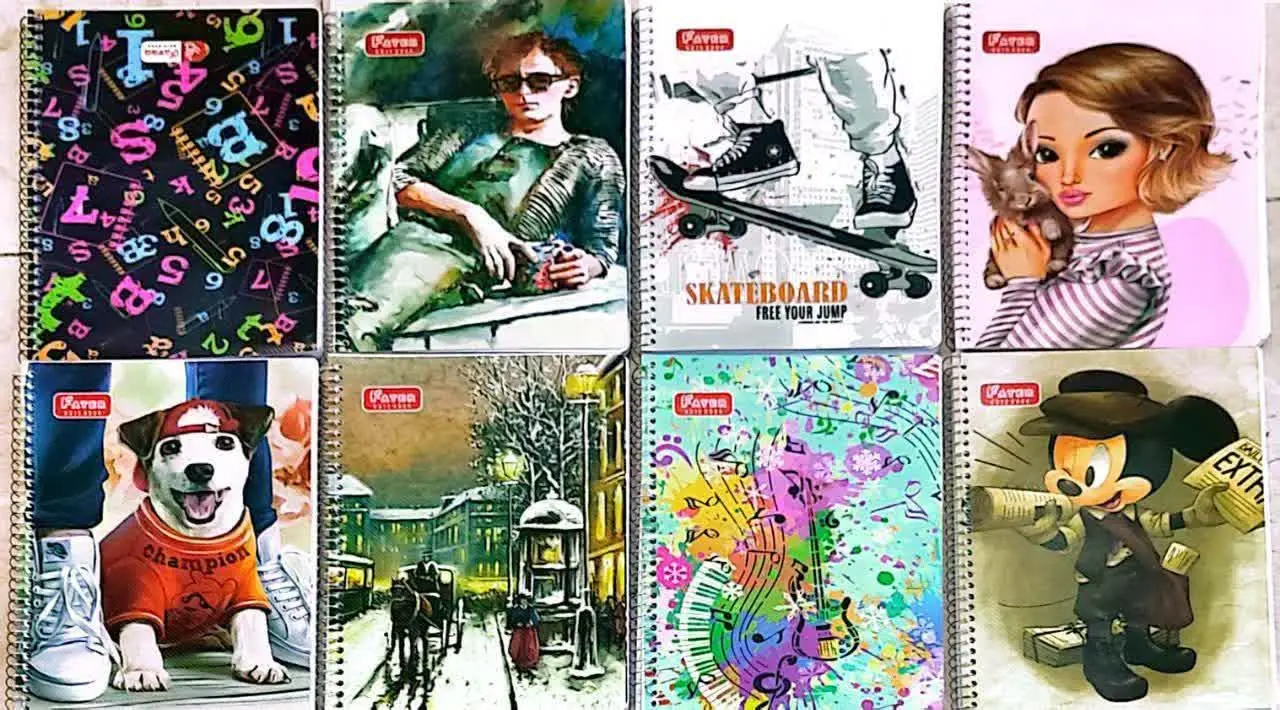 ❗ دفتر ۱۰۰ برگ دو خط کلاسیک...