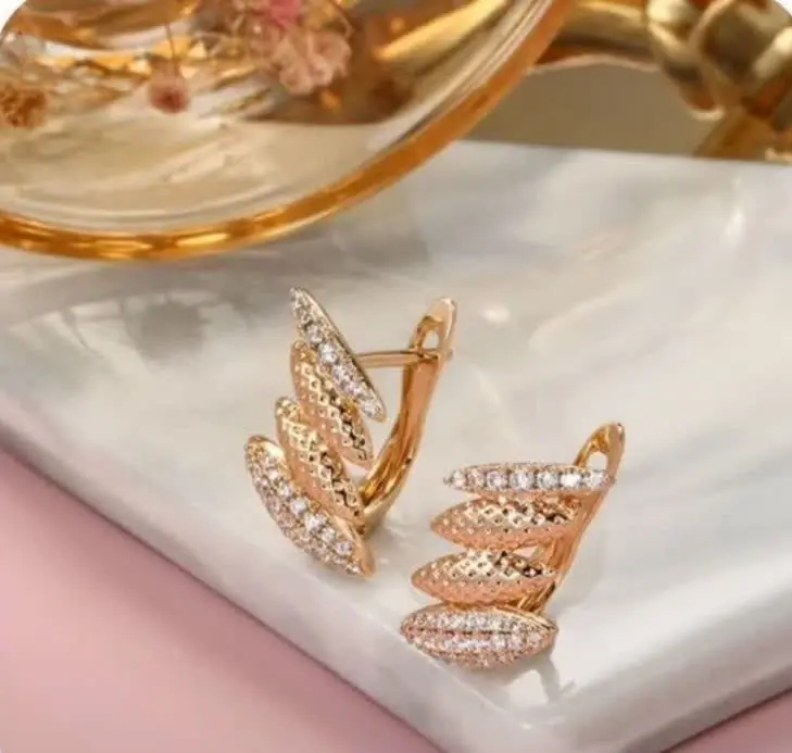 💍گوشواره ژوپینگ طرح مجلسی ن...