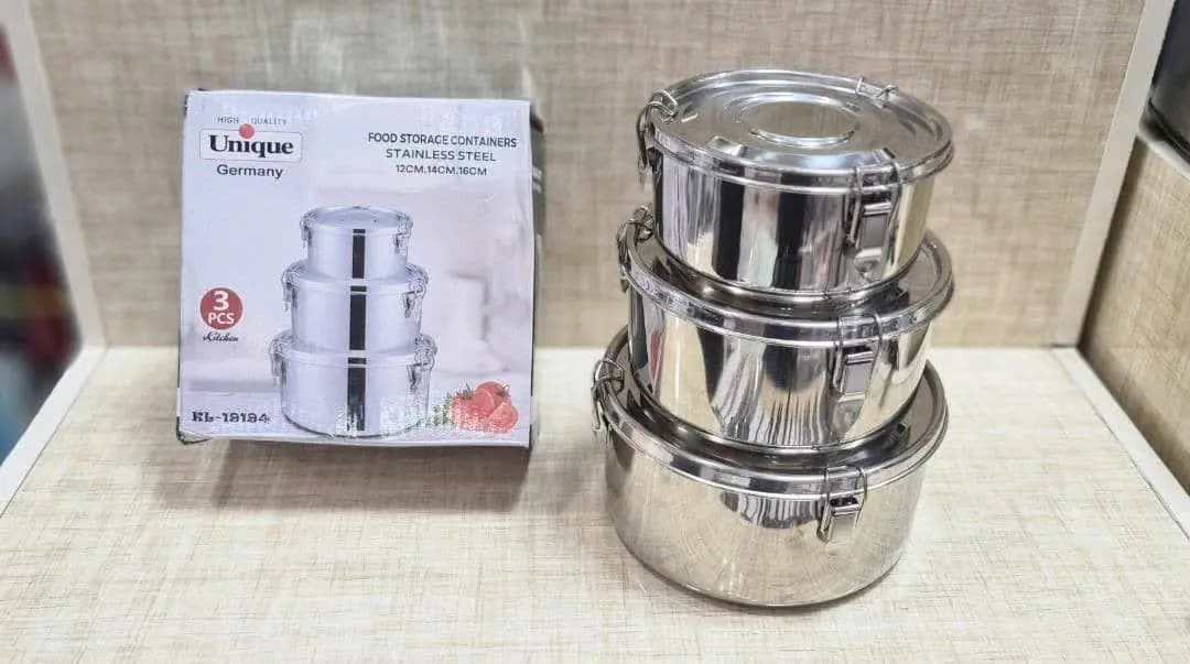 #ظرف غذا یونیک ۳ تایی 🍓
