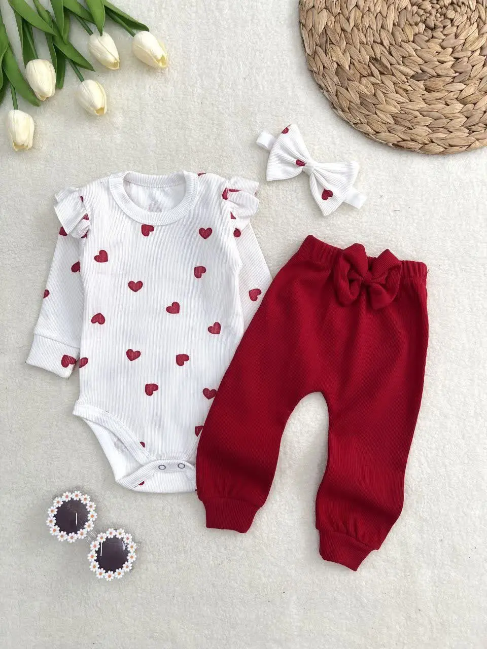 ست سه تیکه قلبی❤️