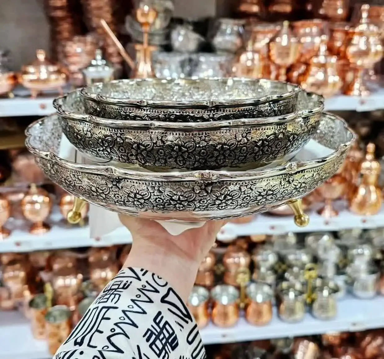 ست پذیرایی سه پایه رز🎗🎗
