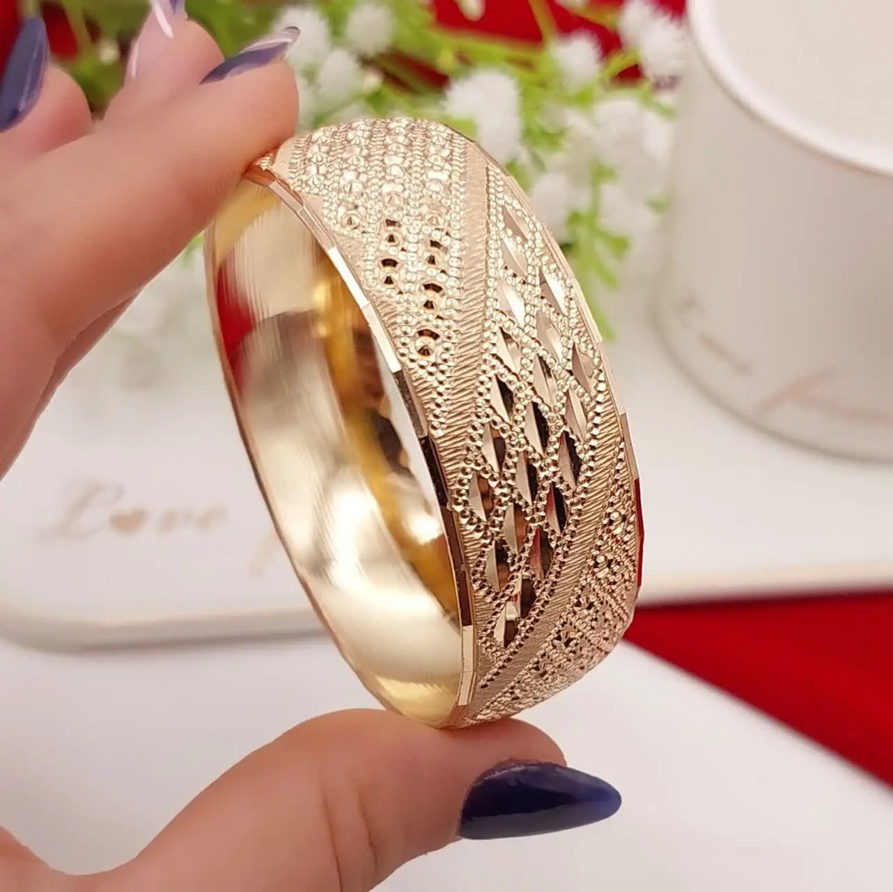 ✨ از قشنگترین مدلای طرح طلا که دائم میتونی ازش استفاده کنی👌
