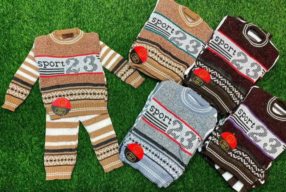 #بافت دوتیکه #بلوز شلوار (ردیف ٢٣٩١) 
