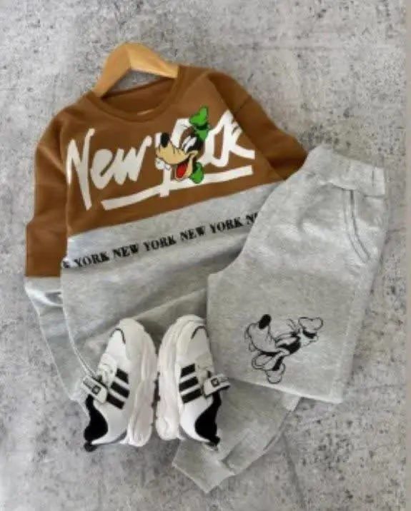 ست بلوز شلوار طرح گوفی