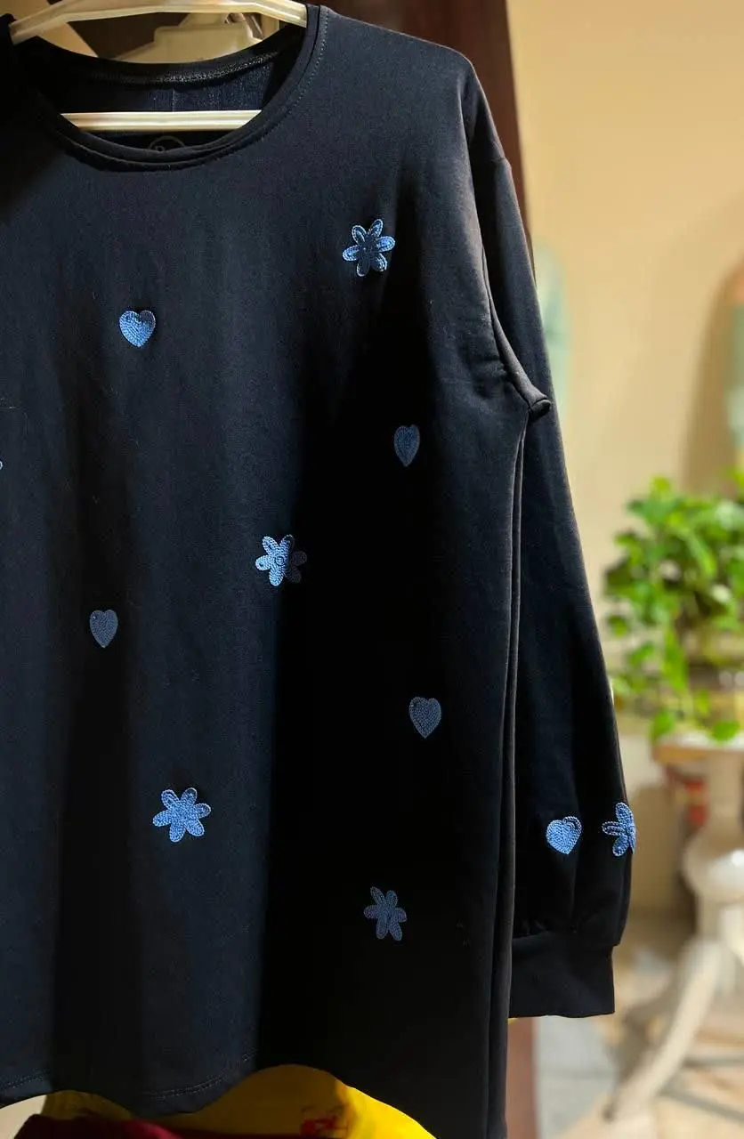 ✅ مدل: بلوز تمام گلدوزی 
