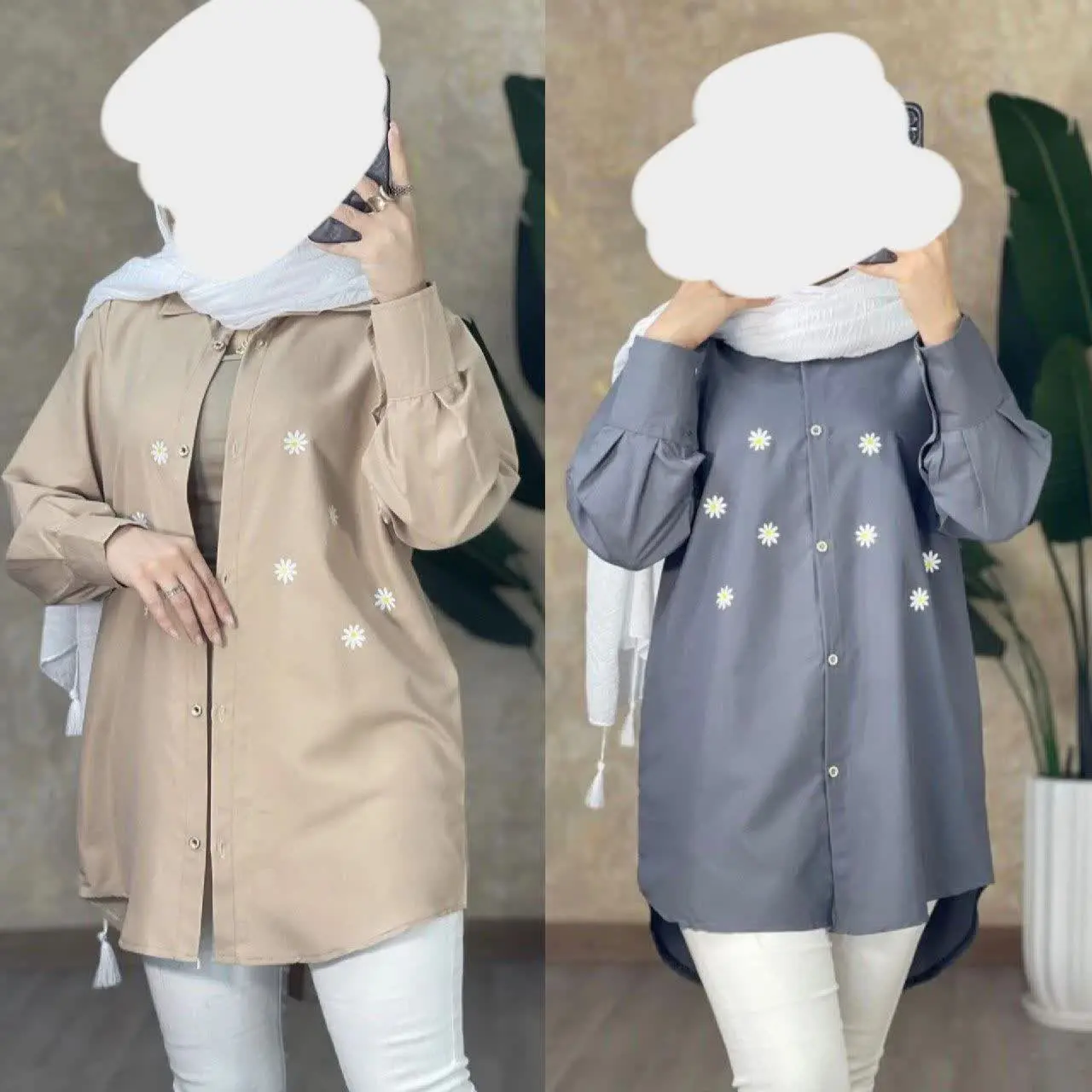 نام: شومیز مانتویی بابونه
