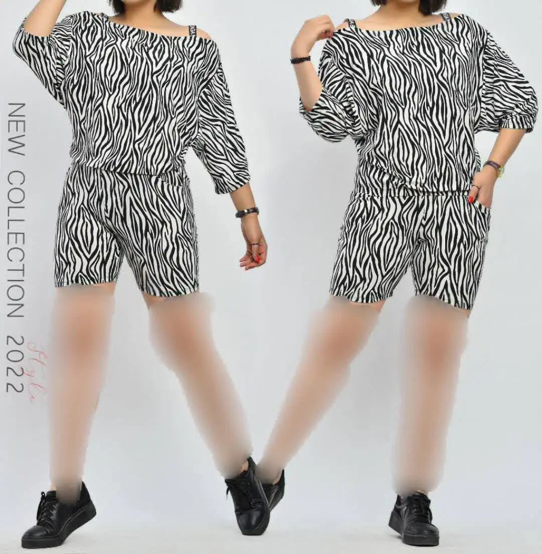 💞ست بلوز و شلوارک شیک درنا💞
