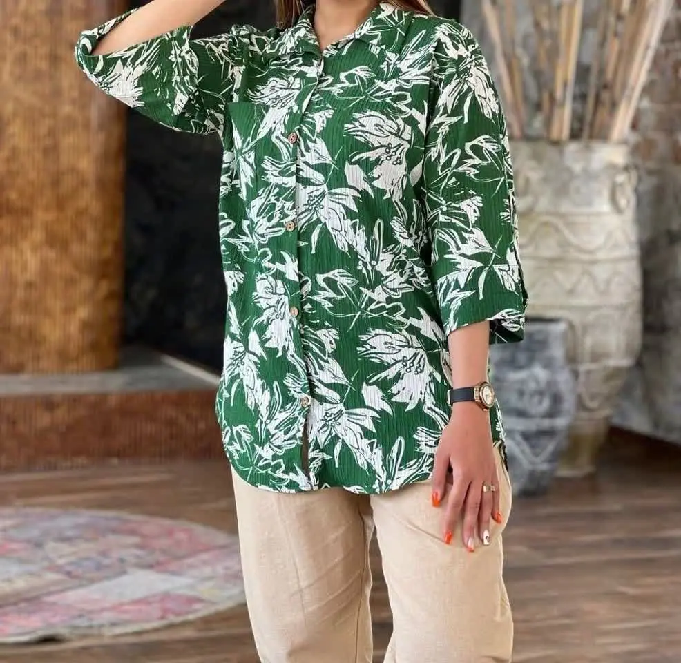 🛍نام: شومیزچاپی برگی🌱
