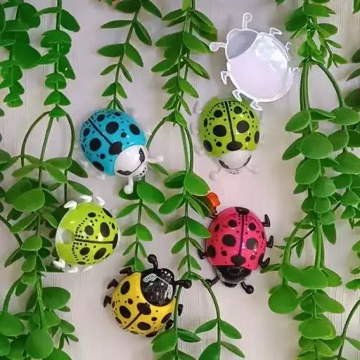 🌈مدادتراش مخزن دار طرح کفشدوزک