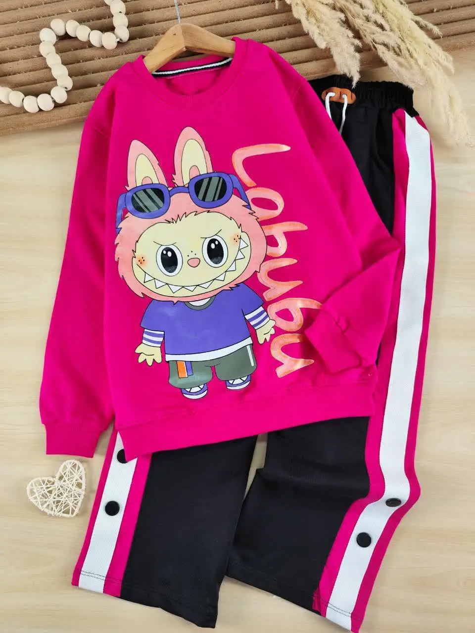 بلوز شلوار لبوبو عینکی🕶