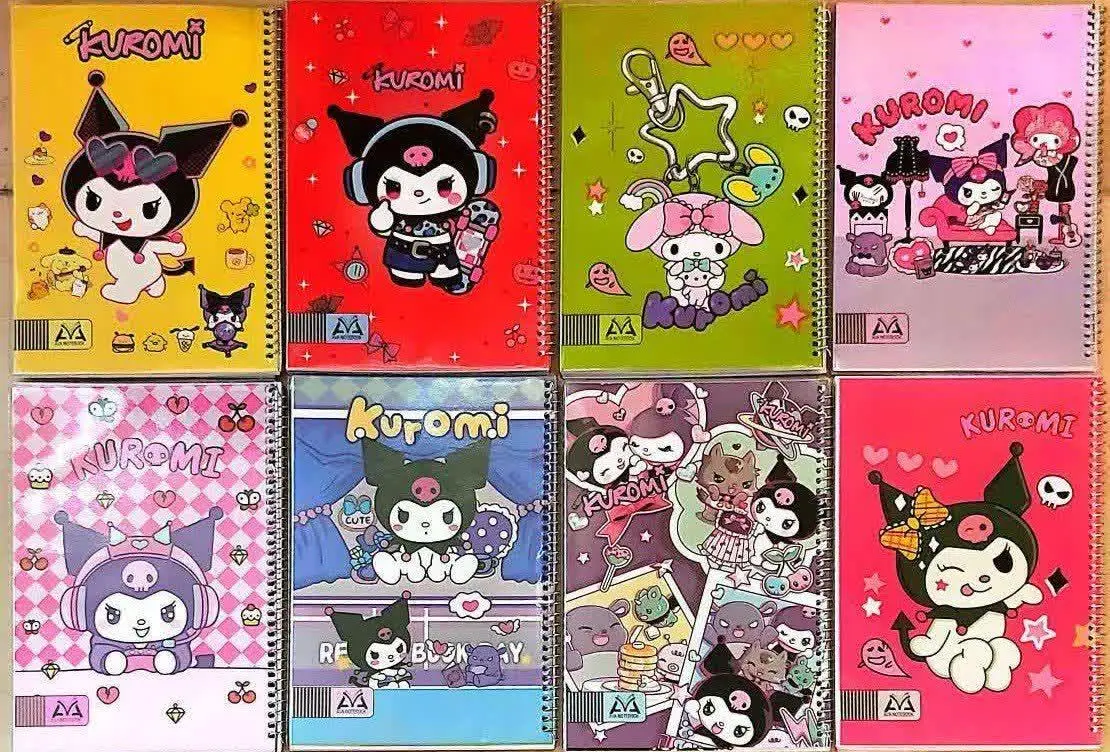 دفتر ۵۰ برگ مجلد خطی کرومی تک سیم با کاغذ ۷۰ گرم 
